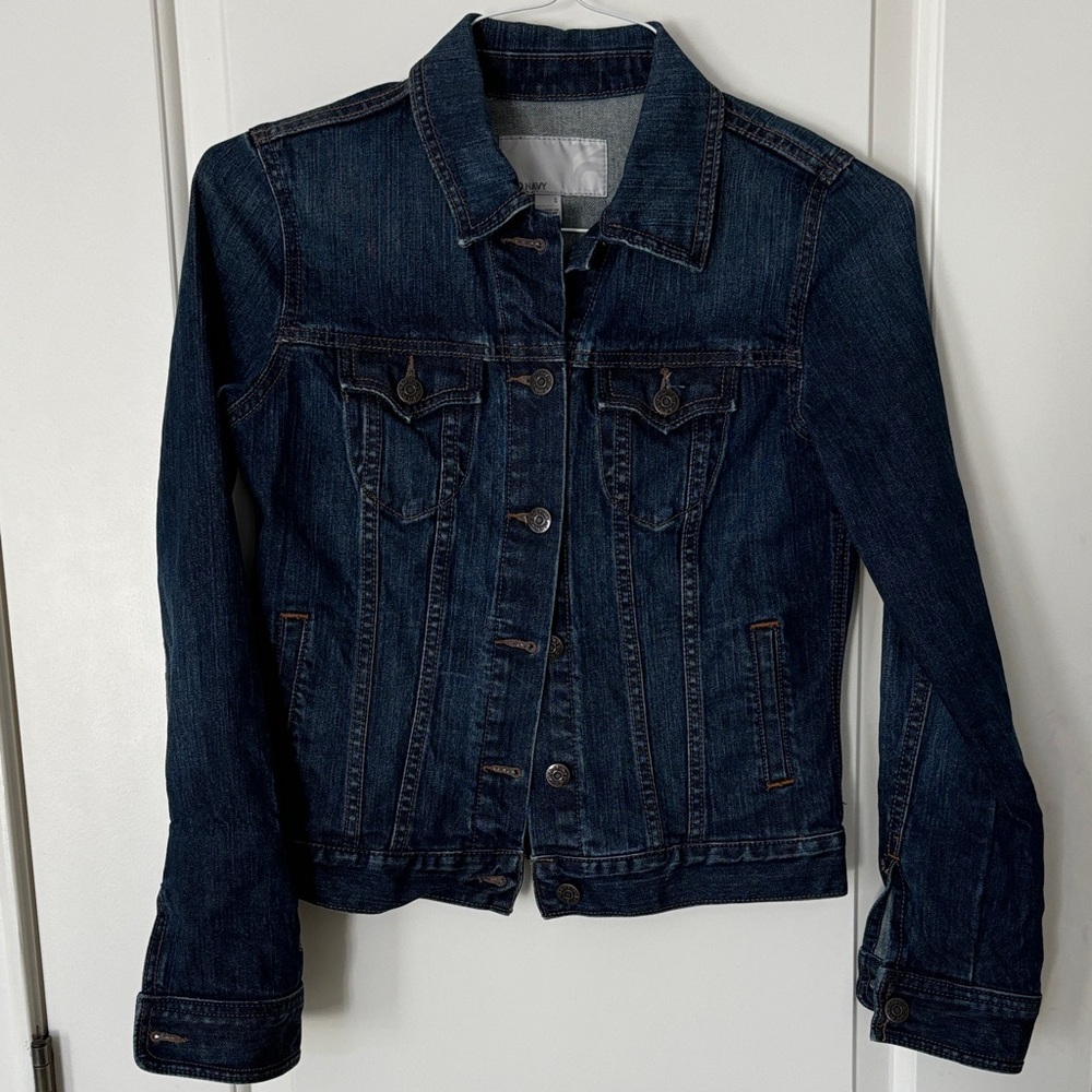 Old Navy Dark Blue Denim Jacket